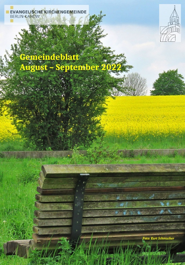 Gemeindeblatt August September 2022